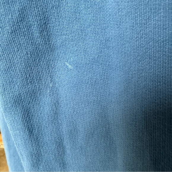 Modcloth Size M Blue Cool Cats Not Cat Calls Long Sleeve Sweatshirt - Picture 5 of 8